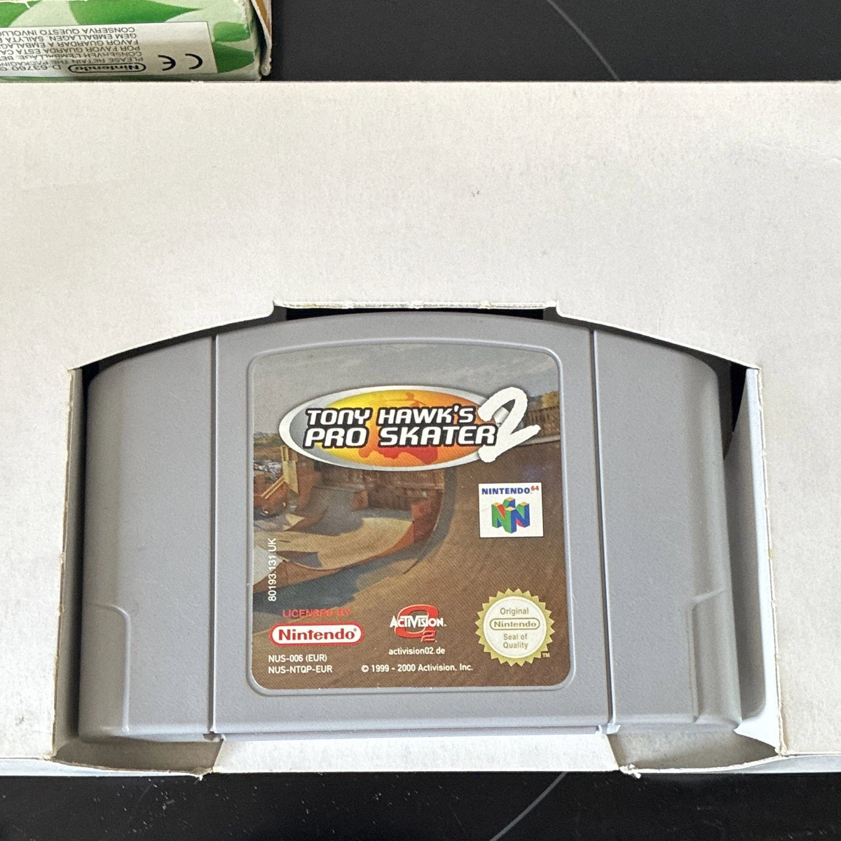 Tony Hawk's Pro Skater 2 Nintendo 64 Game PAL (2000) Boxed W/ Manual