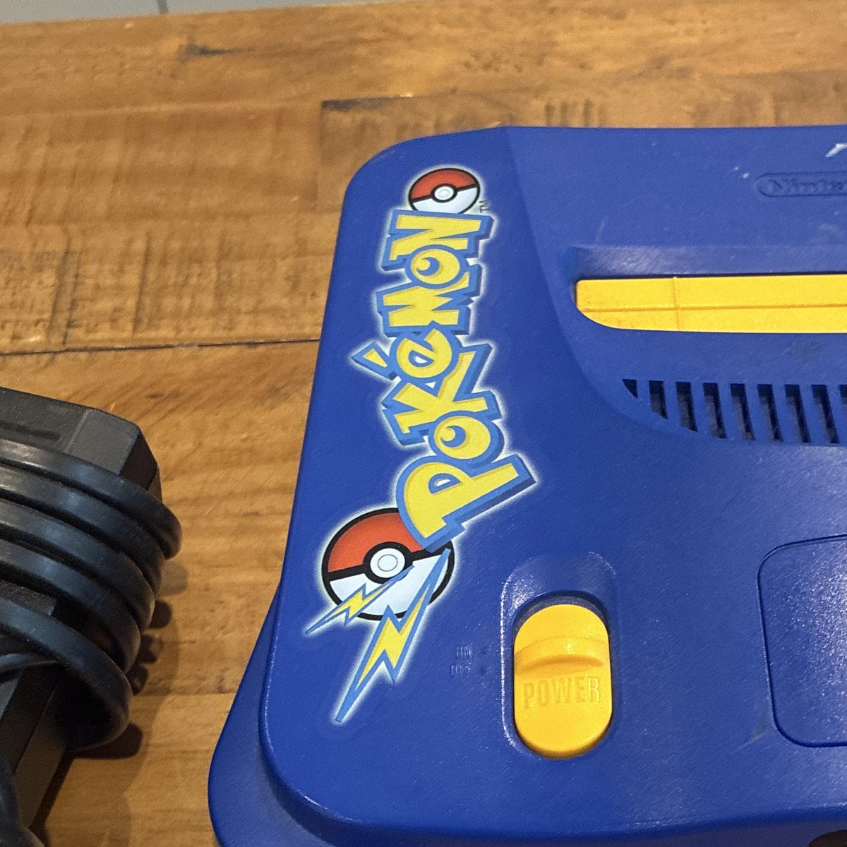 Nintendo 64 Pokemon Stadium Limited Edition Console w/ Cables & Red Pad