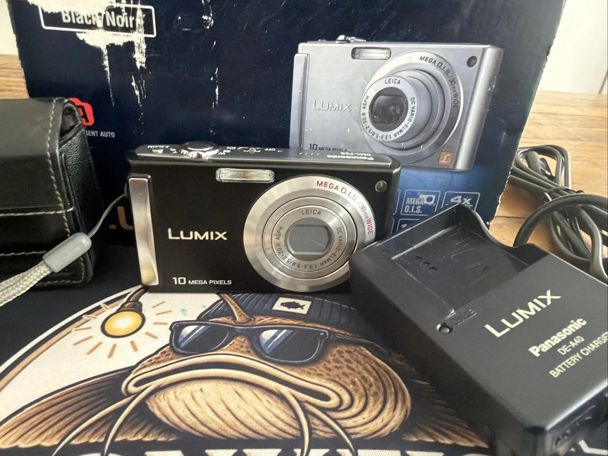 Panasonic Lumix DMC-FS5 With Box,case,battery Charger & European Charger