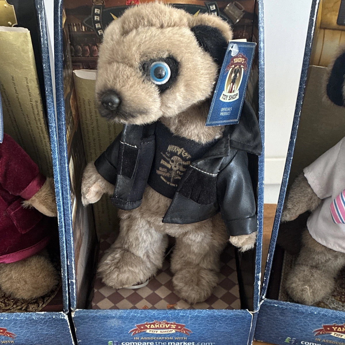 Bundle of 7 Compare the Market Meercat Toys All In Box