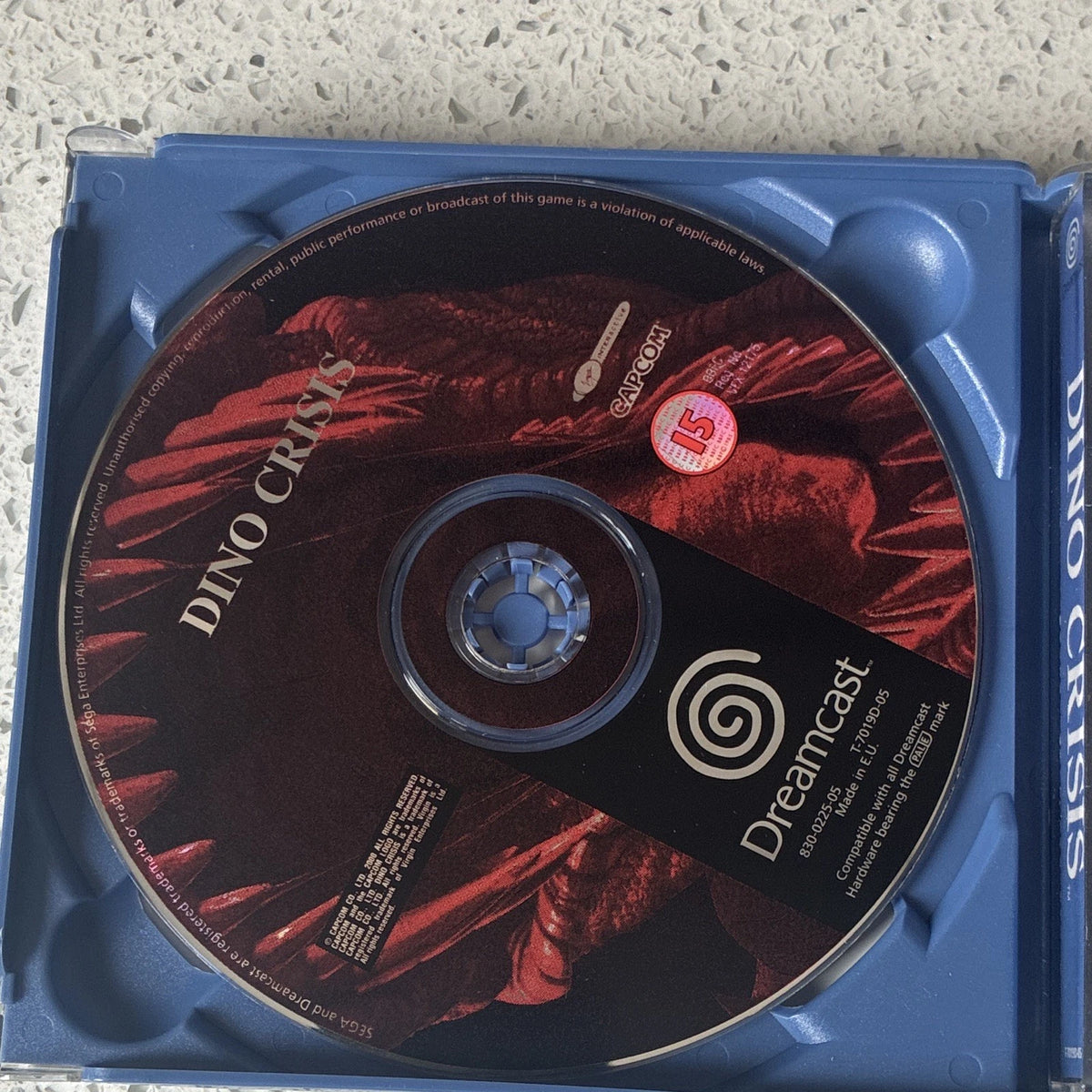 Dino Crisis Sega Dreamcast Game Horror W/ Manual (15)