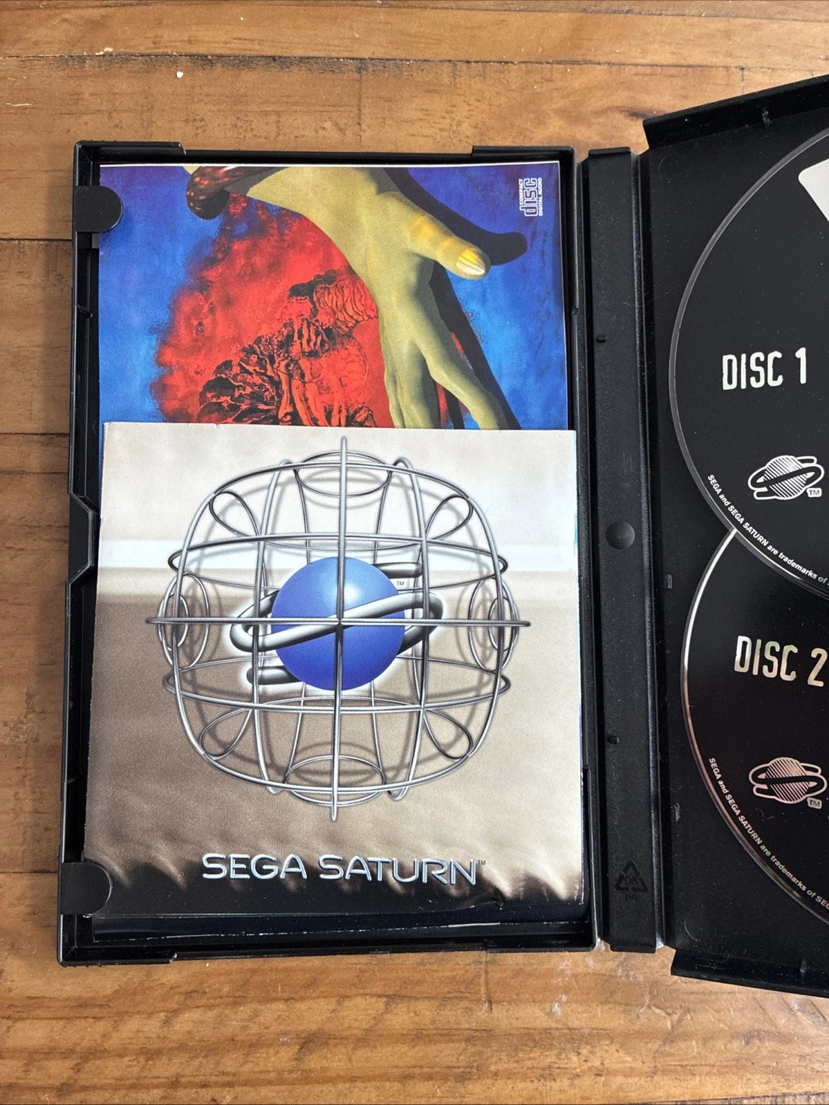 Deep Fear Sega Saturn Game In Box With Manual
