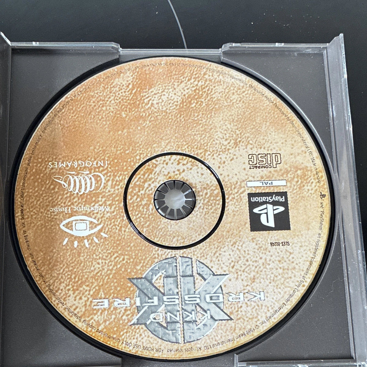 KKND Krossfire PS1 Game With Manual Rare Playstation Classic
