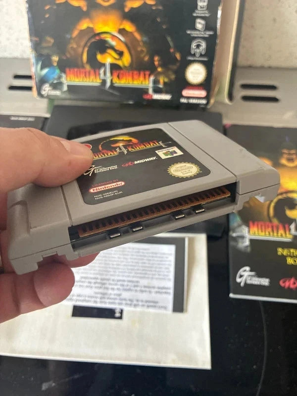 Mortal Kombat 4 Nintendo 64 Game Fully Boxed With Manuals N64