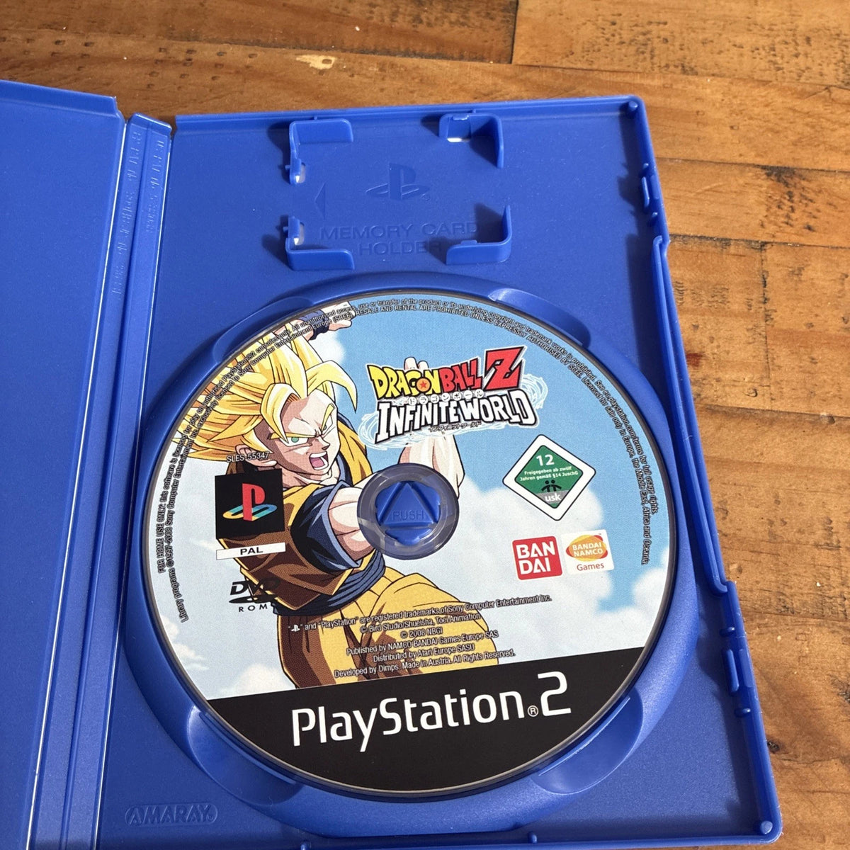 Dragon Ball Z: Infinite World Sony PlayStation 2 Game PAL No Manual