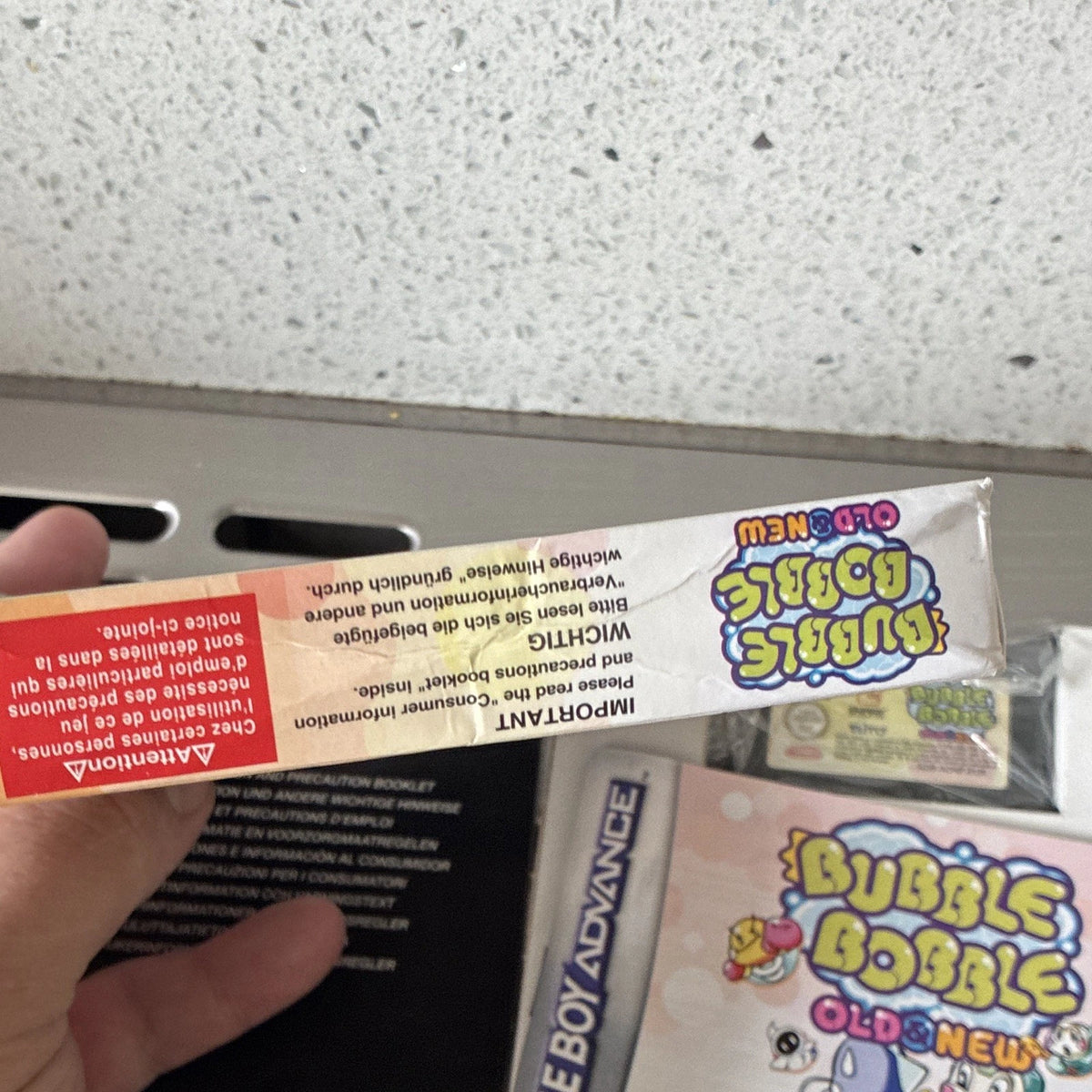 Bubble Bobble: Old & New Complete Game W/ Manual Game Boy Advance