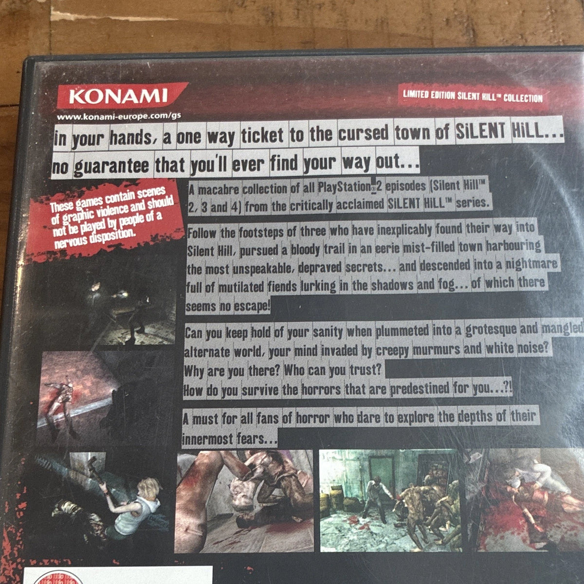 The Silent Hill Collection Limited Edition Playstation 2 Game