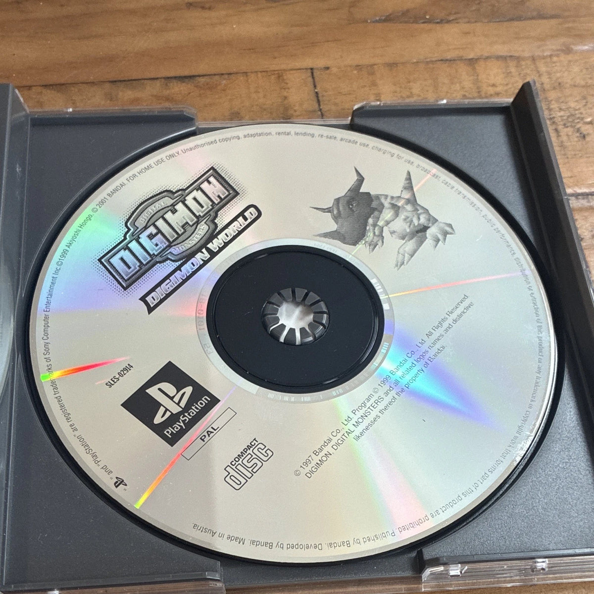 Digimon: Digimon World Sony PlayStation 1 Game PAL 2001 Boxed With Manual PS1
