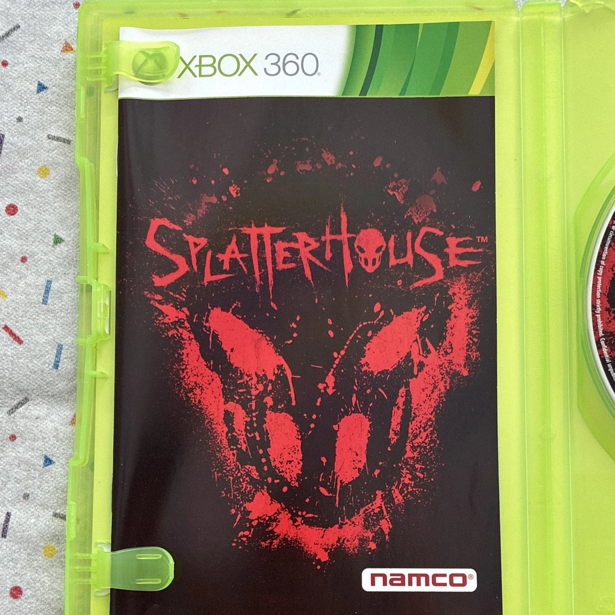 Splatterhouse Microsoft Xbox 360 Game PAL Complete with ManuaL
