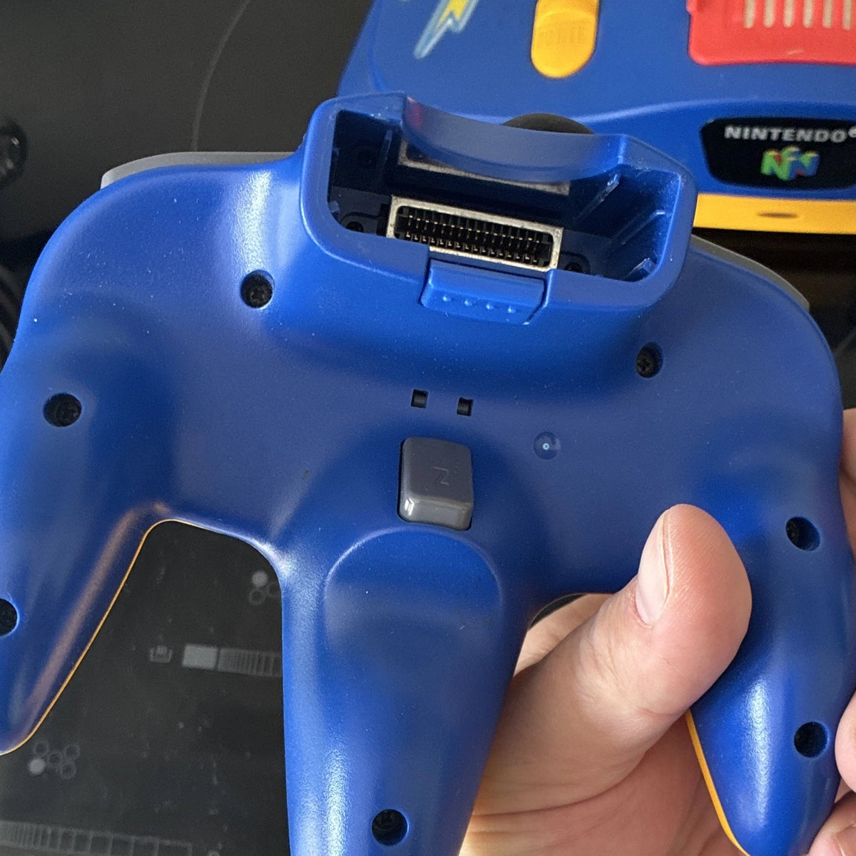 Nintendo 64 Pokemon Stadium Console w/ Pokémon Controller & Cables