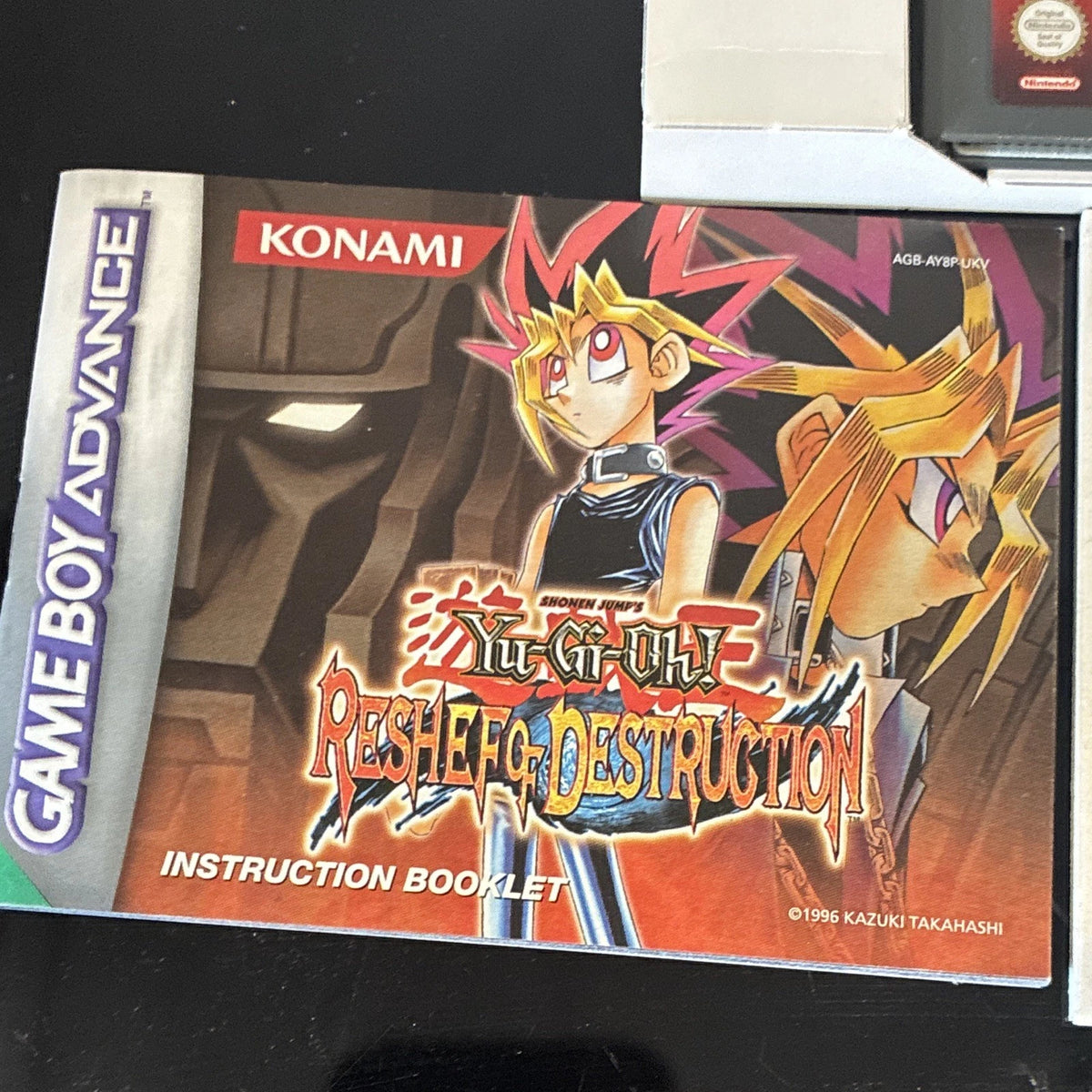 Yu-Gi-Oh! Reshef of Destruction Nintendo Game Boy Advance Game Boxed W/ Manual
