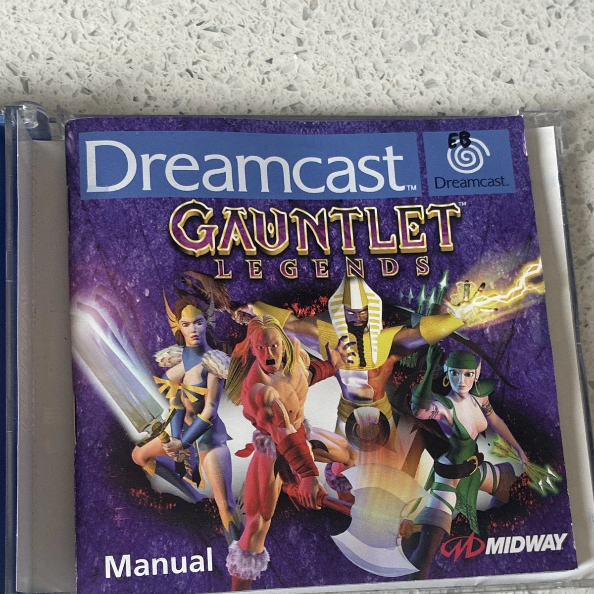 Gauntlet Legends Sega Dreamcast Game (2000) W/ Manual