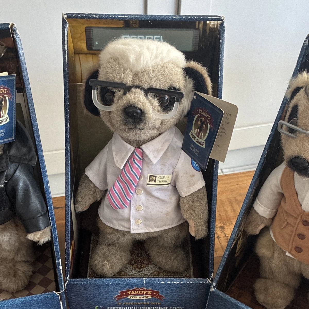 Bundle of 7 Compare the Market Meercat Toys All In Box