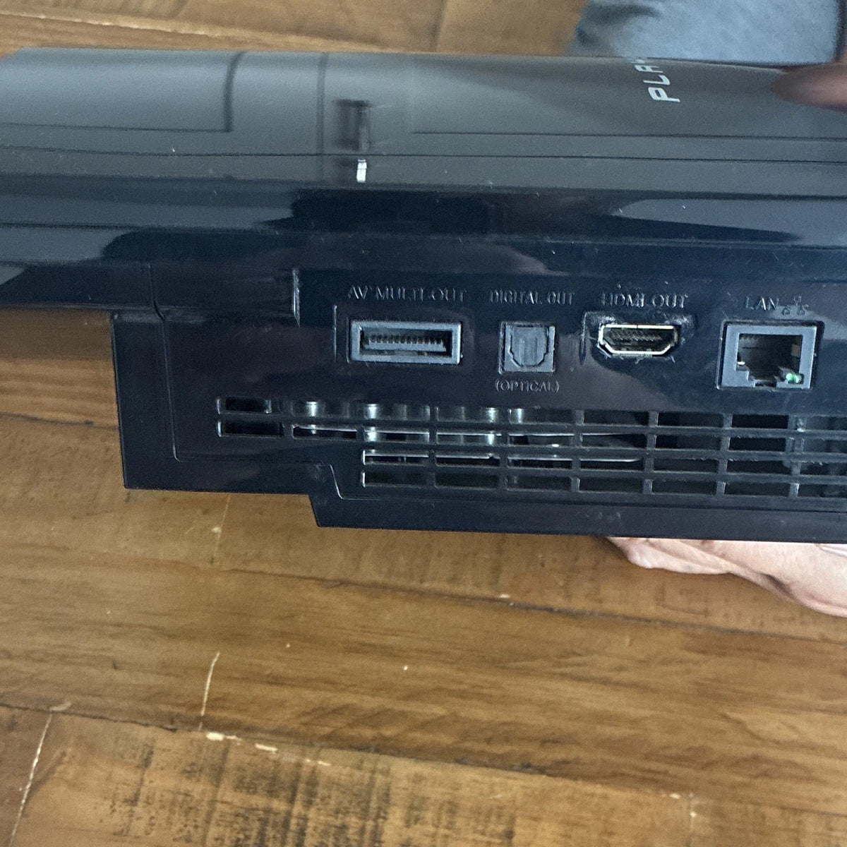 Sony PS3 CECHP03 Black Console Bundle w/ Controller, Loose Game & Power Lead