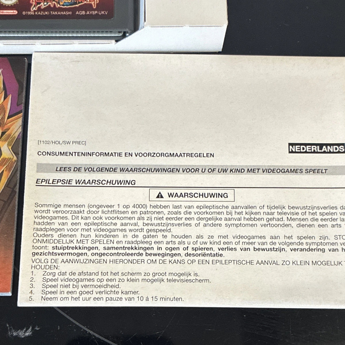 Yu-Gi-Oh! Reshef of Destruction Nintendo Game Boy Advance Game Boxed W/ Manual