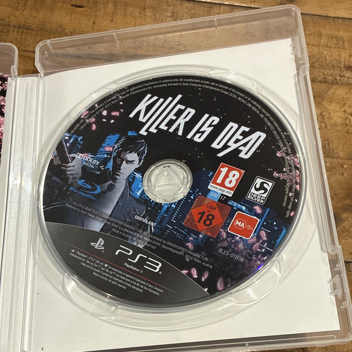 Killer Is Dead Limited Edition PS3 Game PAL (2013) W/ Manual