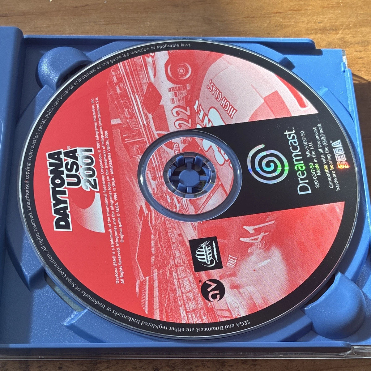 Daytona USA 2001 Sega Dreamcast PAL Racing Game In Box W/ Manual & Tested