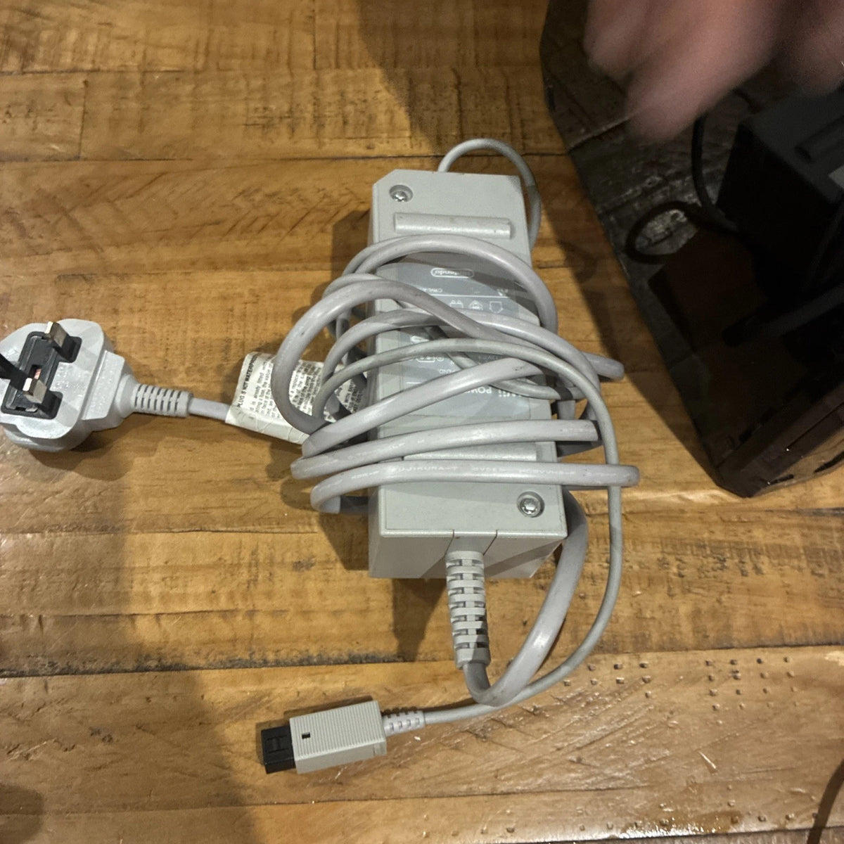 Nintendo Wii Black Console With Controller, Nunchuk & Leads