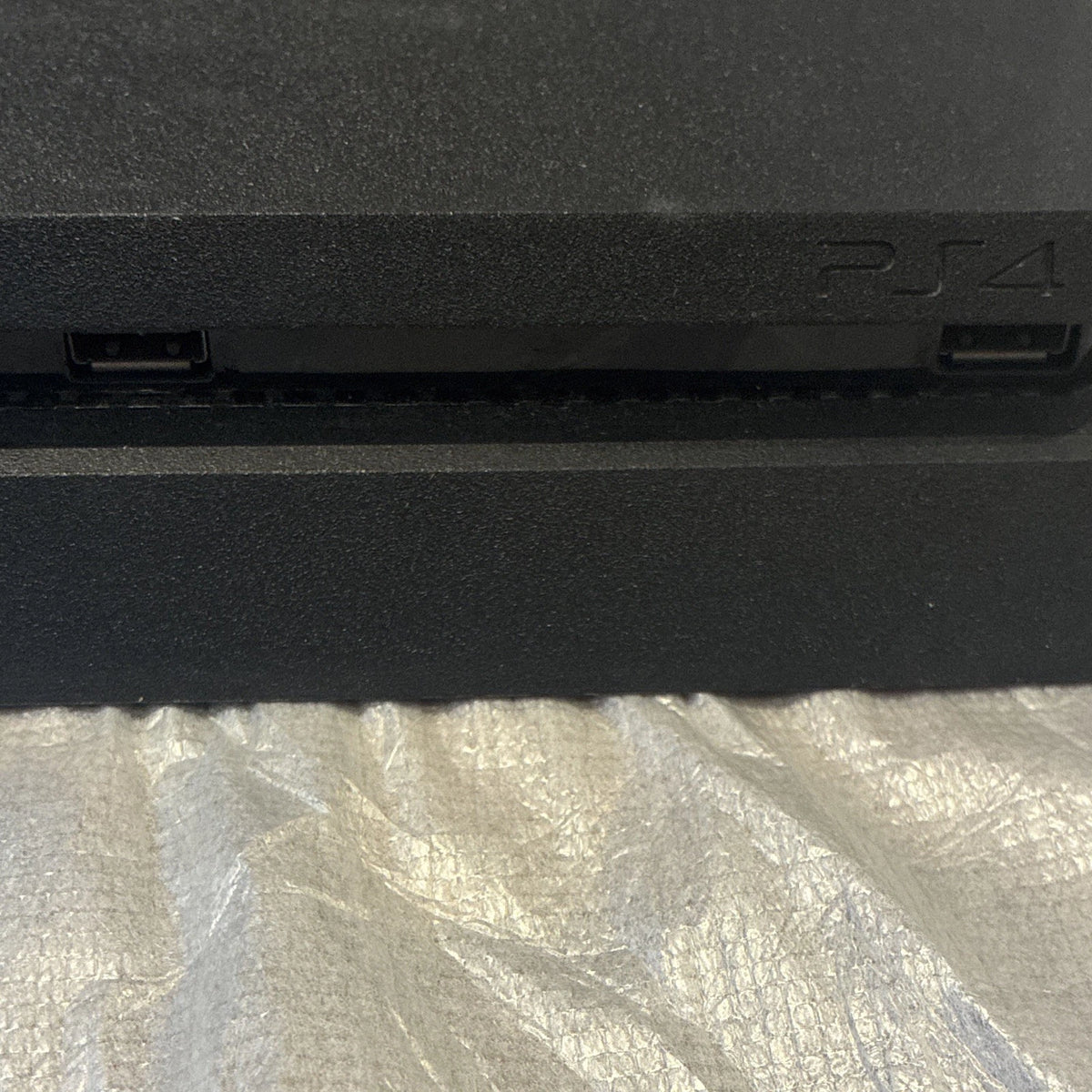 Sony PS4 Slim 500GB Black HDR Console Bundle w/ DualShock 4, Cables & Box