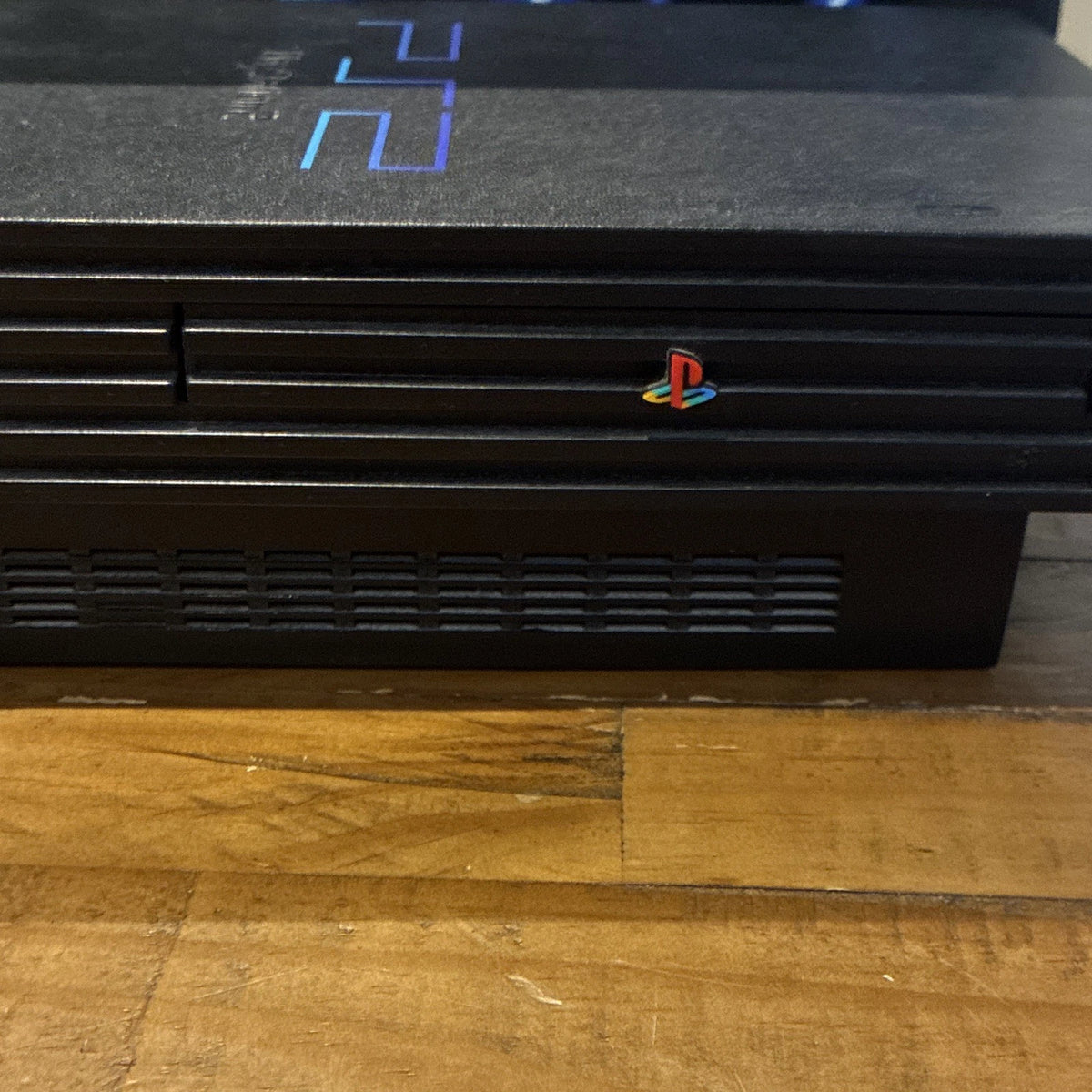 Sony PlayStation 2 PAL Black Console w/ Pad, Leads Box & Manual